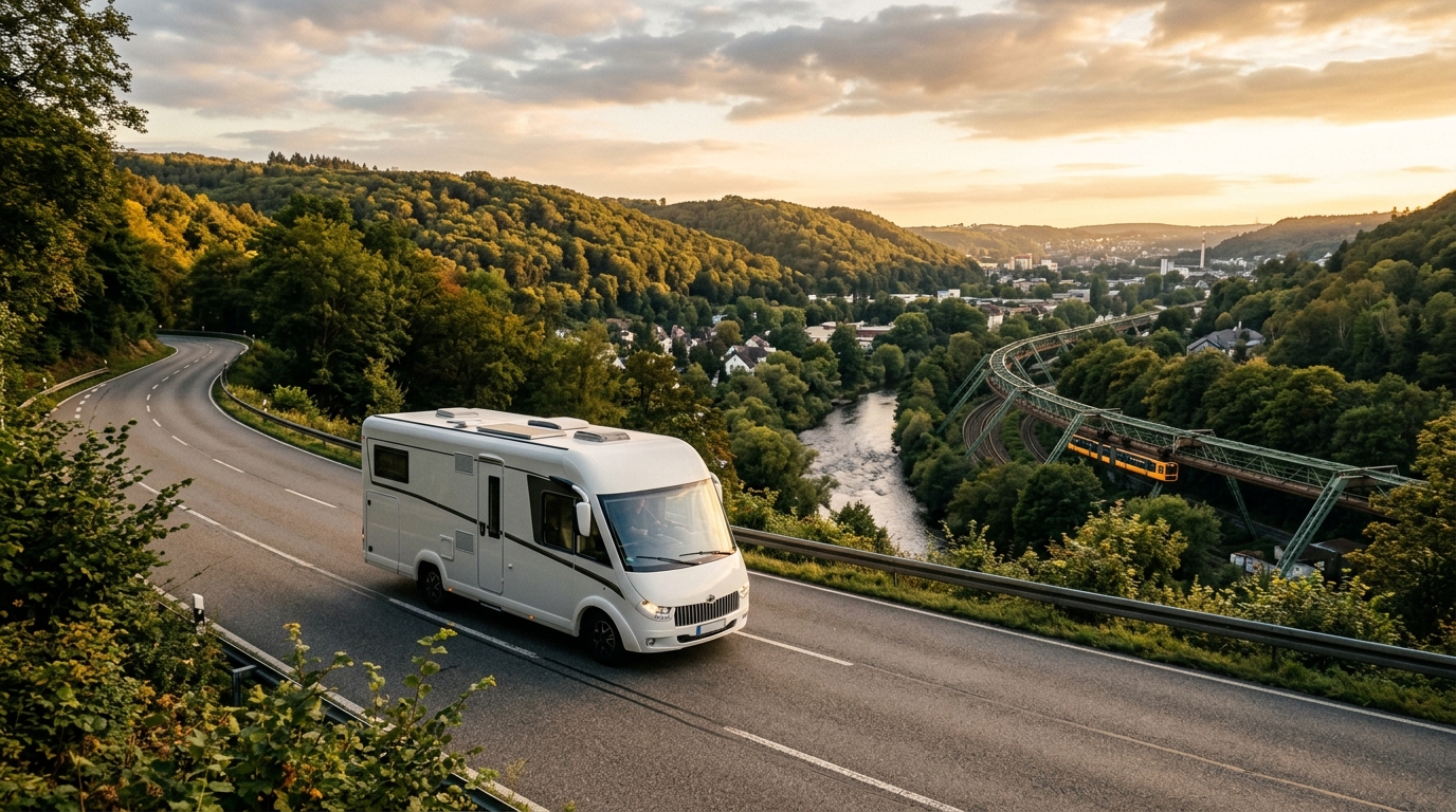 Pronájem obytných vozů Wuppertal – kompletní průvodce 2026
